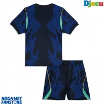 Brazil Gostujuci Dres za djecu SP 2026 Kratak Rukav (+ Kratke hlače)